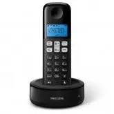 Telefone Sem Fio Philips D1311B - 1 Base - Com Bina - Bivolt - Preto