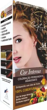 Tintura para Cabelo GQTI - Cobre Dourado 5.4