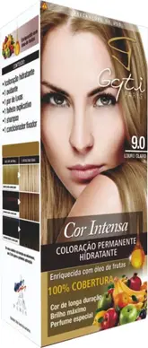 Tintura para Cabelo GQTI - Loiro Claro 9.0
