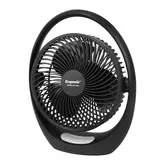 Ventilador De Mesa Ecopower Ep-V003 - 7'' - Led - Recarregável - Preto