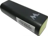 BATERIA PORTATIL MTEK PB11A022 2200MAH PRETO/VERDE