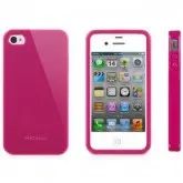 CAPA P/IPHONE 4/4S MACALLY FLEXIVEL ROSA