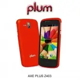 CEL PLUM AXE PLUS Z403 DUAL VERMELHO