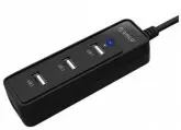 HUB 4P USB 2.0 ORICO W5-U2-BK PRETO