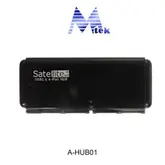 HUB  4P USB 2.0 SATELLITE A-HUB01 PRETO