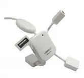 HUB  4P USB 2.0 SATELLITE HUB-06 BRANCO