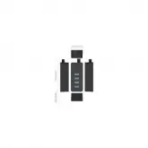HUB 4P USB 3.0 ORICO W5P-U3-030 PRETO