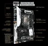 MB S2011 ASUS X99-DELUXE USB/LAN/SATA/DDR4/8-DIMM