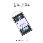 MEMORIA PARA NOTEBOOK DDR3L 8GB 1600MHZ KINGSTON KVR16LS11/8