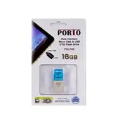 PENDRIVE  16GB PORTO DUAL MICRO USB/USB
