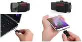 PENDRIVE  64GB SANDISK DUAL USB (PC/SMAR