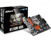 PLACA MAE S1151 ASROCK H110M-HDS DVI/HDMI/USB3.0/DDR4