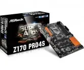 PLACA MAE S1151 ASROCK Z170 PRO4S DVI/HDMI/USB3.0/DDR4