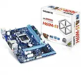 PLACA MAE S1155 GIGABYTE H61M-S1 2DDR3 S/V/R