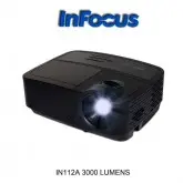 PROJETOR INFOCUS IN112A 3000 LUMENS HDMI