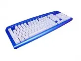 TECLADO VIEWTECH PS/2 2325 MULTIMEDIA PORTUGUES AZUL