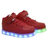TENIS COM LUZES LED Q323E VERMEHLO N.39