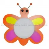 Arandela borboleta para 1 lâmpada e27