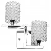 Arandela mdl cristal para 2 lâmpadasg9