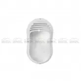 Arandela oval com grade estilo tartaruga para lâmpada e27