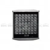 REFLETOR ILUMINAÇÃO PÚBLICA 56LEDS1WATTS