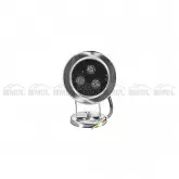 REFLETOR LED EM INOX 3 WATTS