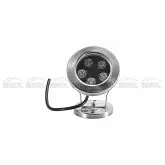 REFLETOR LED EM INOX 5 WATTS