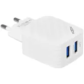 Adaptador De Tomada Moxom Mx-Hc95 2 Usb De 12 Watts - Branco