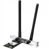Adaptador Wireless Mercusys MA80XE AX3000 574 Mbps em 2.4GHz + 2402 Mbps em 5GHz - Preto