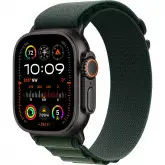 Apple Watch Ultra 2 49 Mm/L Mx4T3Lw A2986 Gps + Celular - Black Titanium/Dark Green Alpine Loop