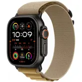 Apple Watch Ultra 2 49 Mm/L Mytf3Lw A2986 Gps + Celular - Black Titanium/Tan Alpine Loop
