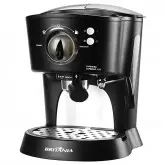 Cafeteira Britania Expresso 15B 1.000 watts com Vaporizador 127V~60Hz - Preta