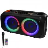 Caixa De Som Prosper P-1424 10 Watts Rms Com Bluetooth/Usb E Rádio Fm - Preta