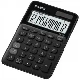 Calculadora Casio Ms-20Uc-Bk De 12 Dígitos - Preto