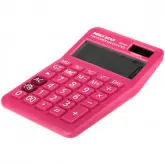 Calculadora MegaStar DS2780P de 12 Dígitos - Rosa