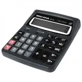 Calculadora Megastar Ds291 De 12 Dígitos - Preta/Cinza