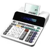 Calculadora Sharp El-1901 De 12 Dígitos Display De 5 Líneas 120V ~ 60Hz - Blanca