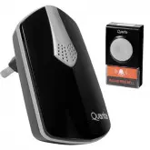 Campainha Sem Fio Quanta Qtcwe05I Bivolt - Preta/Prata