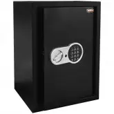 Cofre Digital Wadfow Web1550 52 Litros Senha De Até 8 Dígitos A Pilha - Preto/Prata