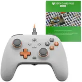 Controle Gamesir T7 Para Pc/Xbox - Branco/Cinza + Game Pass Ultimate