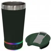 Copo Térmico Prosper Pc-07 De 473 Ml Com Fm/Speaker/Bluetooth - Verde