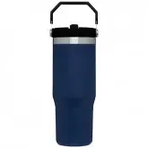 Garrafa Térmica Prosper Stay Chill Straw Water Bottle Pc-08 De 890 Ml - Azul