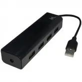 Hub Usb Mtek Hb-402 Com 4 Portas Usb 3.0 - Preto