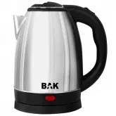 Jarra Elétrica Bak-220-Inox 1.500 Watts 1.8 Litros 220V ~ 50/60 Hz - Prata/Preta