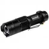 Lanterna Led Prosper P-1005 6.500 Watts Recarregável - Preta