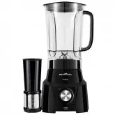 Liquidificador Britânia B1000 Turbo 1.200 Watts 12 Velocidades + Pulsar 127V ~ 60Hz - Preto