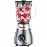 Liquidificador Molimix Turbo Prime MLV-1200 1.200 watts 5 Velocidades + Pulsar 127V ~ 60Hz - Prata/Preto