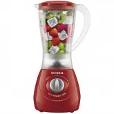 Liquidificador Mondial Easy Power L-550-R 550 Watts 2 Velocidades + Pulsar 220V ~ 50/60 Hz - Vermelho/Cinza