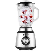 Liquidificador Mox Mo-Lc61 650 Watts 2 Velocidades + Pulsar 110V ~ 50/60 Hz - Preto/Cinza