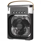 Mini Ventilador Prosper P207-P 3 Pás 10 Watts Com Umidificador - Preto
